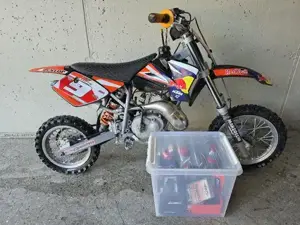 KTM 50 SX (Bj. 2005)   inkl. Ersatzteilpaket Bild 2