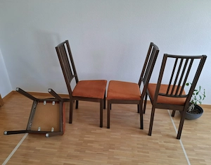 4 Holzstühle von ikea Bild 3