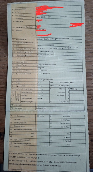 Auto Transportanhänger Pongratz Bild 9