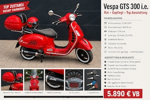 Vespa GTS 300 Bild 5