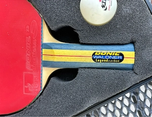 DONIC Waldner Legend Carbon Tischtennisschläger + Bluestorm Bild 3