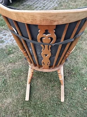 Schaukelstuhl Holz gebraucht Bild 2