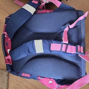 Schultasche, Turnsack Rucksack, Reise-Rollkoffer, Rollerblades mit LED Lichter Bild 7