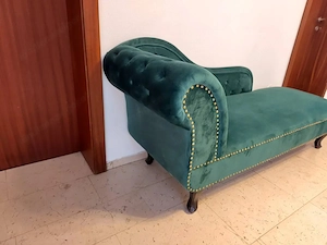 Samt Designer Récamiere - optisch wie neuwertig Bild 2