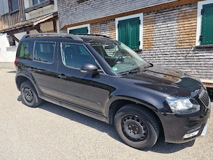 Yeti, 4x4 Automatik 152 PS, AHK abnehmbar, 116400 km Bild 10