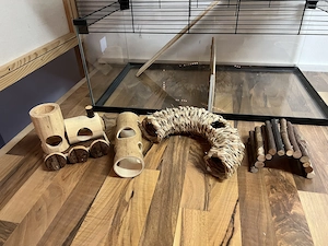 Hamsterkäfig mit Zubehör Bild 5