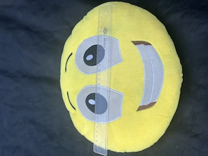 Emoji Kuschenpolster  Kuschelkissen Bild 2