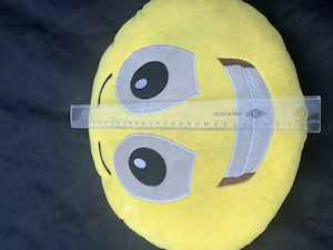 Emoji Kuschenpolster  Kuschelkissen Bild 4