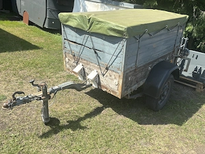 Kleiner Anhänger für Oldtimer Traktor Quad Bild 2