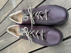 Camper Halbschuhe in bordeaux