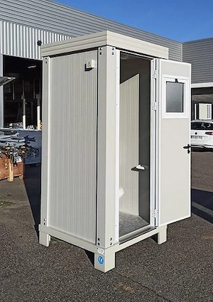 Neuer Sanitärcontainer S1 mit WC und Handwaschbecken Bild 2