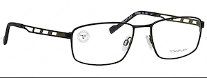 Brillenfassung Eschenbach Titanflex 822  schwarz neu Bild 4