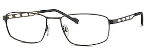 Brillenfassung Eschenbach Titanflex 822  schwarz neu