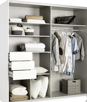 Kleiderschrank mit inneneinteilung  Bild 2