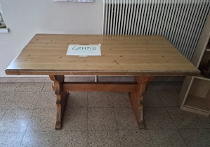 Tisch Esstisch Basteltisch Bild 2