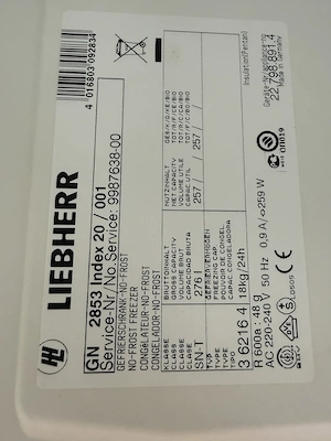 Liebherr Gefrierschrank GN 2853 Bild 3