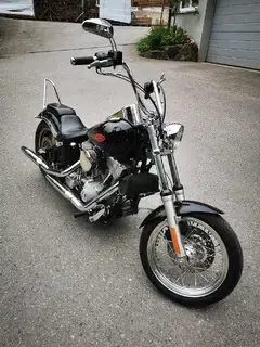 Harley Davidson FXST Bild 4