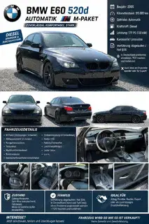 Bmw E60 520d Aut. M Paket Bild 5