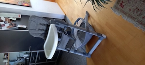 Hauck Hochstuhl & Babyliege ab Geburt (Set faltbar&klappbar) Melange Grey Bild 3