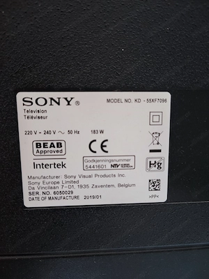 Sony Fernseher  Bild 3