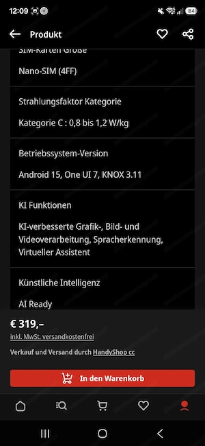 Samsung A56 Awesome Graphite 128 GB WIE NEU!! Bild 4