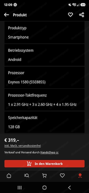 Samsung A56 Awesome Graphite 128 GB WIE NEU!! Bild 6