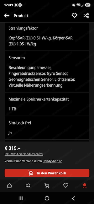 Samsung A56 Awesome Graphite 128 GB WIE NEU!! Bild 8