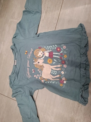 Versch. Langarm-Shirts für Mädchen Gr. 98-104 Bild 6