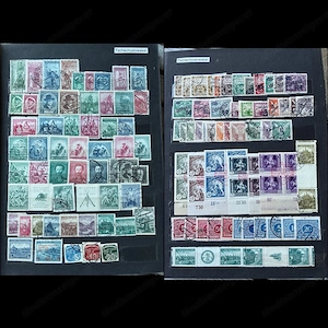 Briefmarkensammlung Tschechoslowakei 1918-1970er Jahre  Bild 4