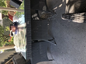 Gartengarnitur, Rattan, 7-teilig Bild 4