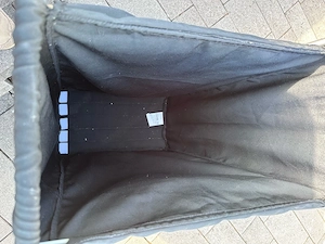 Wäschekorb Chromstahl Grundtal IKEA Bild 2