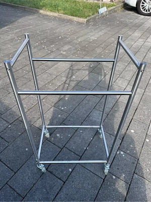 Wäschekorb Chromstahl Grundtal IKEA Bild 4