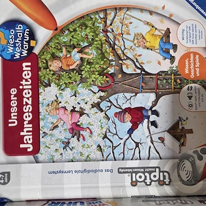 8 tiptoi Bücher ein Stift und ein Spiel bei dem man spielerisch das Uhrlesen lernt Bild 4