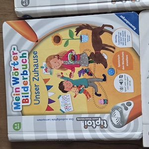 8 tiptoi Bücher ein Stift und ein Spiel bei dem man spielerisch das Uhrlesen lernt Bild 5