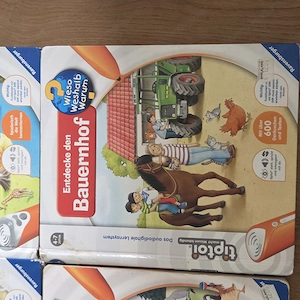 8 tiptoi Bücher ein Stift und ein Spiel bei dem man spielerisch das Uhrlesen lernt Bild 7