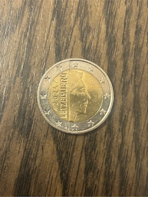 2 Euro Umlaufmünze Luxemburg 2024