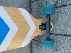 Longboard  Neuwertig, nicht viel benutzt  97 cm lang Bild 3