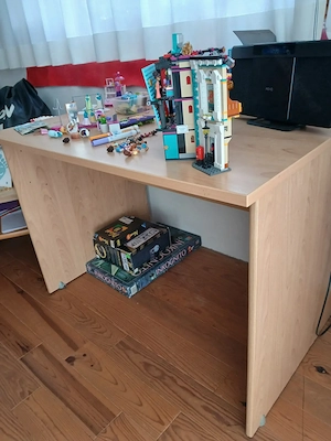 Schreibtisch einfach Bild 2