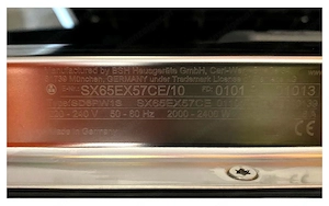 Siemens iQ500 XXL Geschirrspüler SX65EX57CE 10 - vollintegriert - 60 cm Bild 3