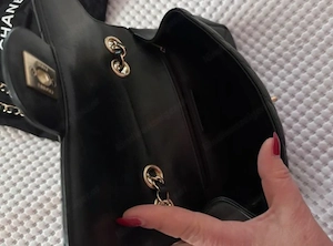 Chanel timeless classic flap bag svhwzrs gesteppt