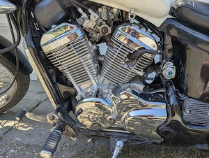 Honda VT 600 Shadow PC21   VT600CD -Erstbesitzer Chopper   Cruiser Bild 7