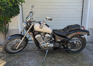 Honda VT 600 Shadow PC21   VT600CD -Erstbesitzer Chopper   Cruiser Bild 9