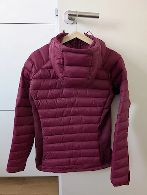 Daunenjacke GTS Gr. 36  S weinrot Bild 2