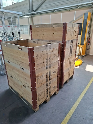ÖBB Aufsatzrahmen Massivholz neuwertig Bild 4