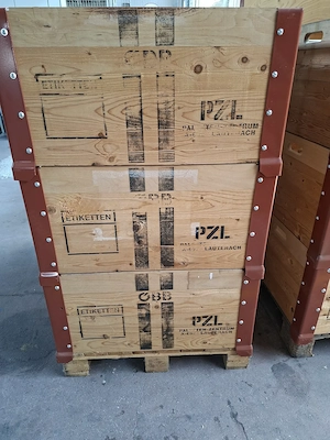 ÖBB Aufsatzrahmen Massivholz neuwertig Bild 2
