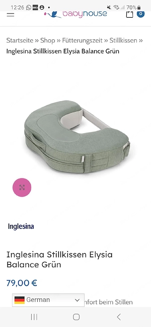 Inglesina Elysia Stillkissen  Bild 4