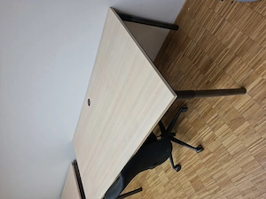Schreibtisch Neudörfler 200   80 cm höhenverstellbar Bild 6