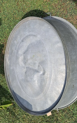 XXXL Zinkwanne  Bild 5