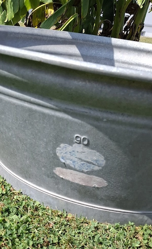 XXL Zinkwanne Dicht Bild 2