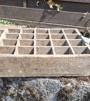 ANTIKE Bierkiste 